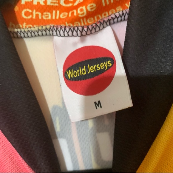 World Jerseys Hippie Chick Cycling Top Size Medium - Picture 6 of 8